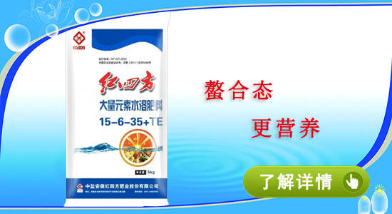紅四方水溶肥（15-6-35+TE）